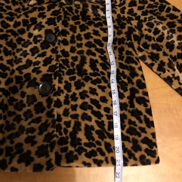 Faux Leopard Cropped Jacket - Picture 4 of 6